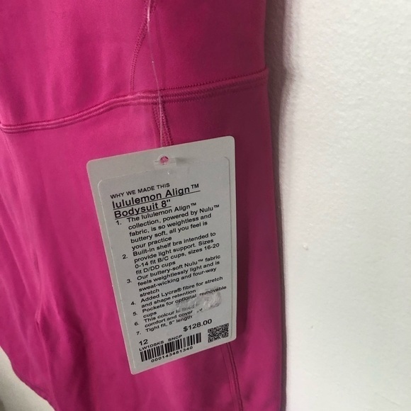 nwt lululemon Align™ Bodysuit 8" - Picture 8 of 9